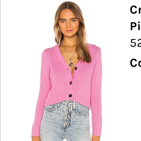 525 America Pink Women's Cardigan - Picture 1 of 5